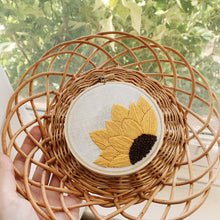 Load image into Gallery viewer, Sunflower Embroidery Kit
