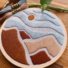 Load image into Gallery viewer, Satin Skyline Embroidery Kit