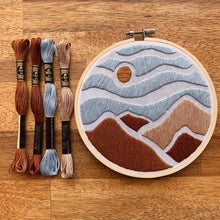 Load image into Gallery viewer, Satin Skyline Embroidery Kit