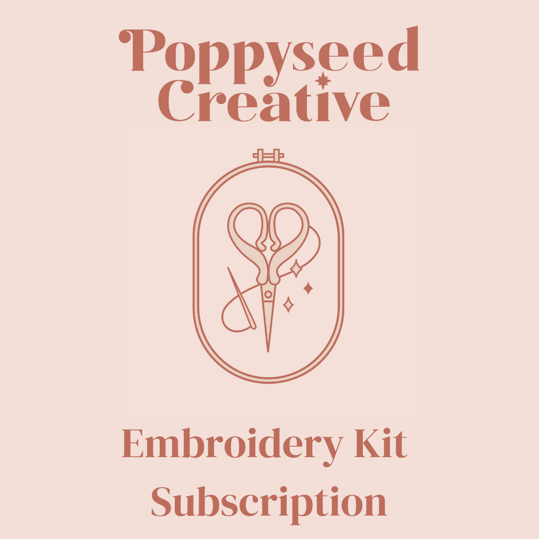 Embroidery Kit Subscription