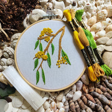 Load image into Gallery viewer, Wattle Embroidery Kit
