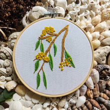 Load image into Gallery viewer, Wattle Embroidery Kit
