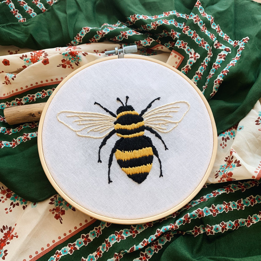 Bumble Bee Embroidery Kit