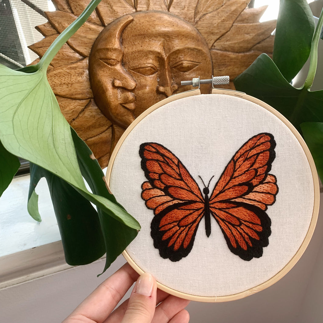 Butterfly Embroidery Kit